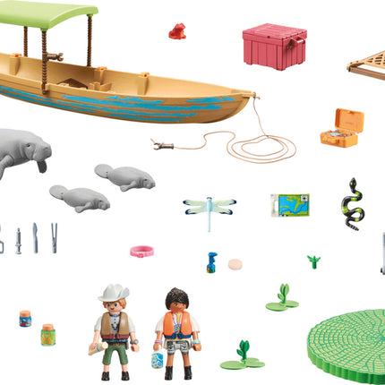 Playmobil Wiltopia - Boat Trip to the Manatees