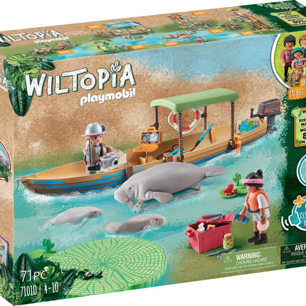 Playmobil Wiltopia - Boat Trip to the Manatees