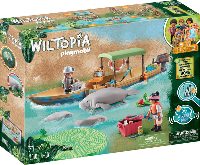 Playmobil Wiltopia - Boat Trip to the Manatees