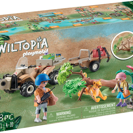 Playmobil Wiltopia - Animal Rescue Quad