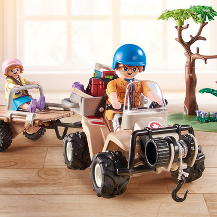 Playmobil Wiltopia - Animal Rescue Quad