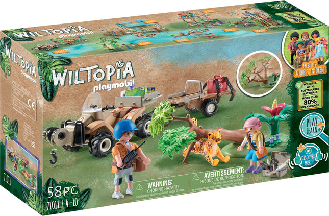 Playmobil Wiltopia - Animal Rescue Quad