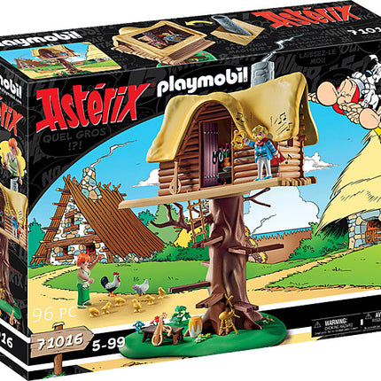 Playmobil Asterix - Cacofonix with treehouse