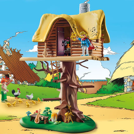 Playmobil Asterix - Cacofonix with treehouse