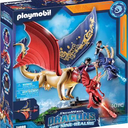 Playmobil Dragons: The Nine Realms - Wu & Wei with Jun