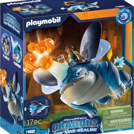 Playmobil Dragons Nine Realms: Plowhorn & D'Angelo