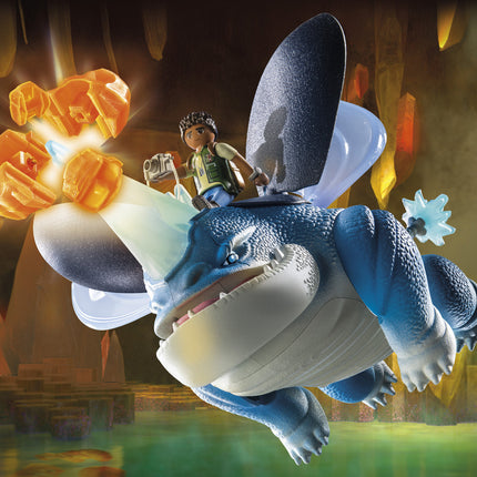 Playmobil Dragons Nine Realms: Plowhorn & D'Angelo