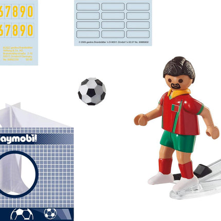 Playmobil Soccer Player - Portugal