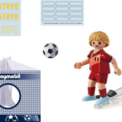 Playmobil Soccer Player - Belgium