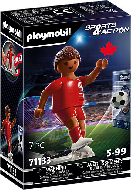 Playmobil Soccer Player - Canada