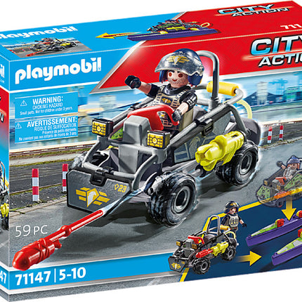 Playmobil Tactical Unit - Mulit-Terrain Quad