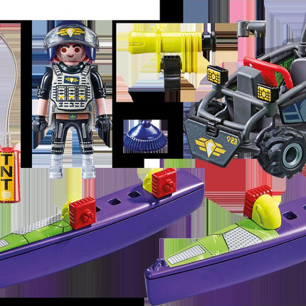 Playmobil Tactical Unit - Mulit-Terrain Quad