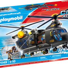 Playmobil Tactical Police: Large Helicopter