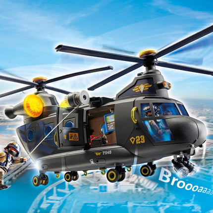 Playmobil Tactical Police: Large Helicopter