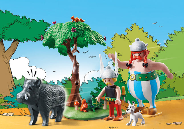 Playmobil Asterix: Wild Boar Hunting
