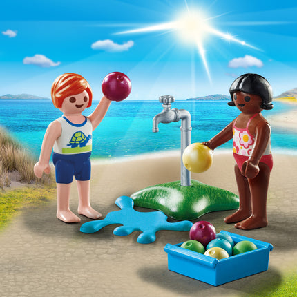 Playmobil Children with Water Balloons