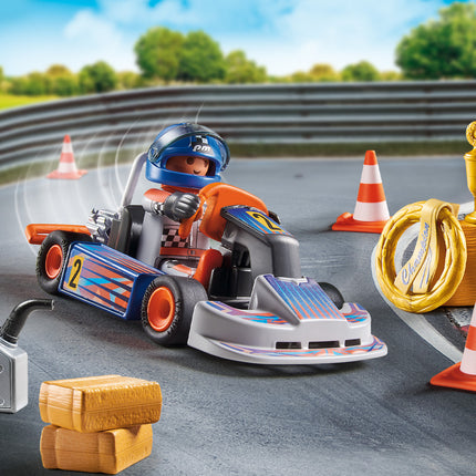 Playmobil Go-Kart Racer Gift Set