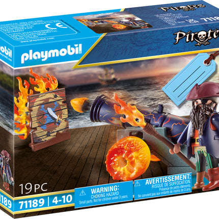 Playmobil Pirate with Cannon Gift Set