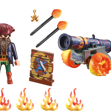 Playmobil Pirate with Cannon Gift Set