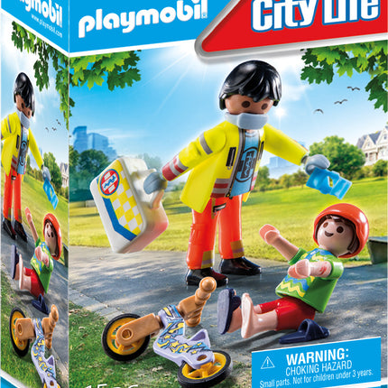 Playmobil Paramedic with Patient