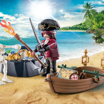 Playmobil Starter Pack Pirate with Rowing Boat