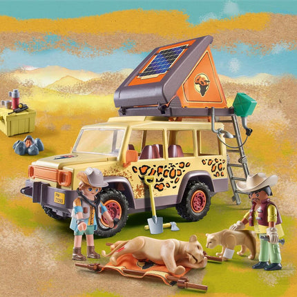 Playmobil Wiltopia - Cross-Country Vehicle with Lions