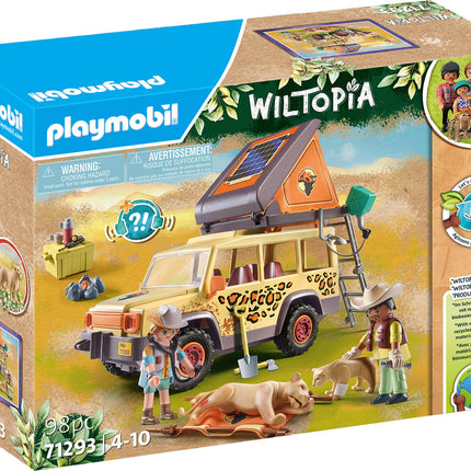 Playmobil Wiltopia - Cross-Country Vehicle with Lions