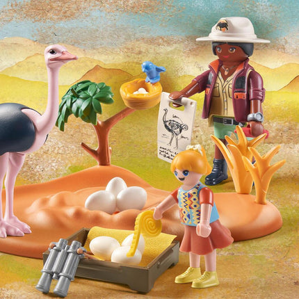 Playmobil Wiltopia - Ostrich Keepers