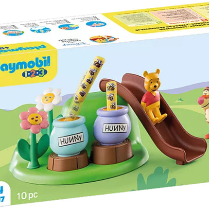 Playmobil 1.2.3 & Disney - Winnie's & Tigger's Bee Garden