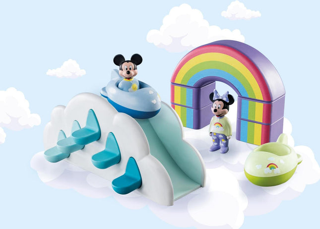 Playmobil 1.2.3 & Disney - Mickey's & Minnie's Cloud Home