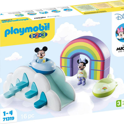 Playmobil 1.2.3 & Disney - Mickey's & Minnie's Cloud Home