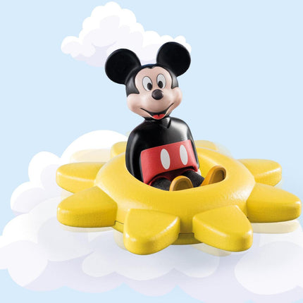 Playmobil 1.2.3 & Disney - Mickey's Spinning Sun with Rattle Feature