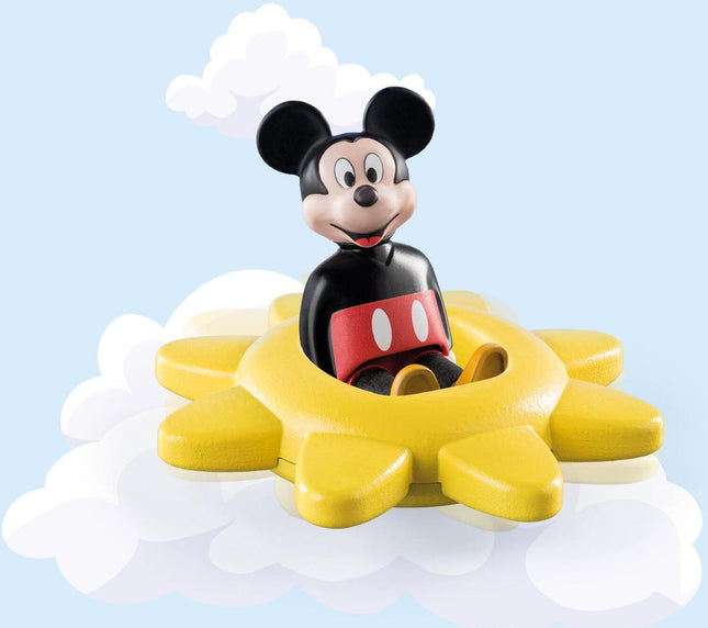 Playmobil 1.2.3 & Disney - Mickey's Spinning Sun with Rattle Feature