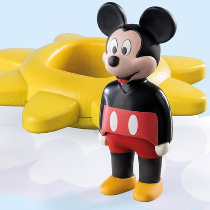 Playmobil 1.2.3 & Disney - Mickey's Spinning Sun with Rattle Feature