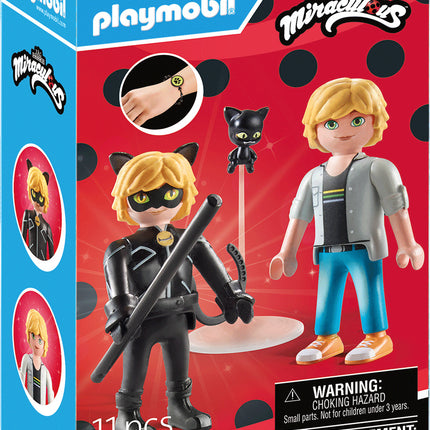Playmobil Miraculous: Adrien & Cat Noir