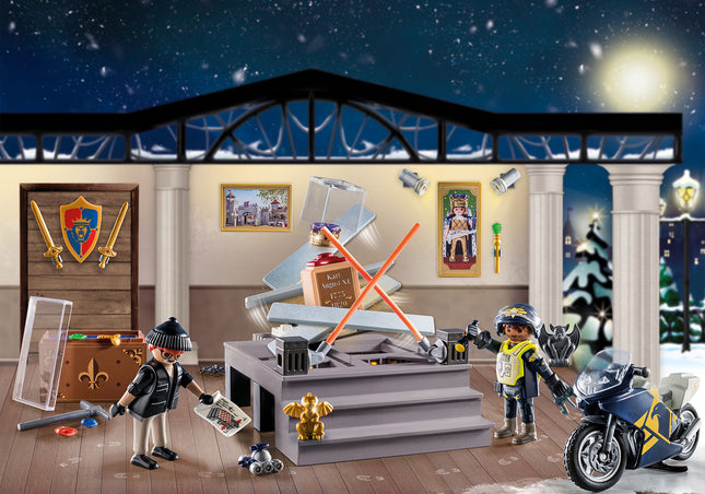 Playmobil Advent Calendar Police Museum Theft