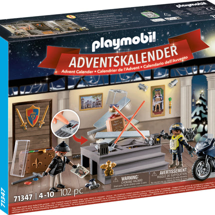 Playmobil Advent Calendar Police Museum Theft