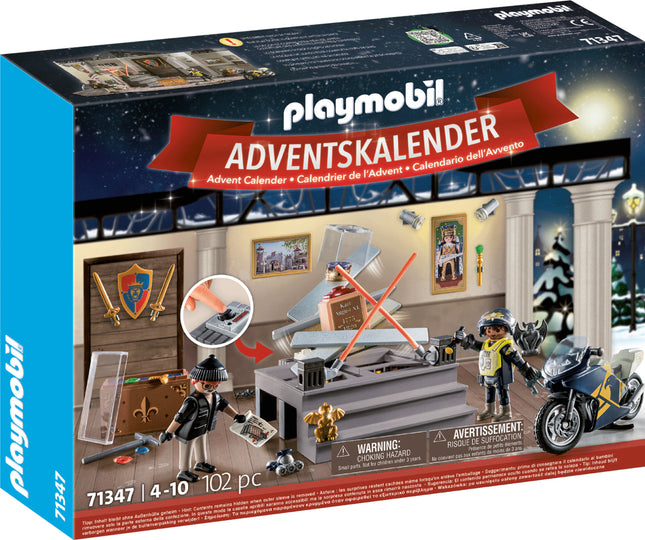 Playmobil Advent Calendar Police Museum Theft