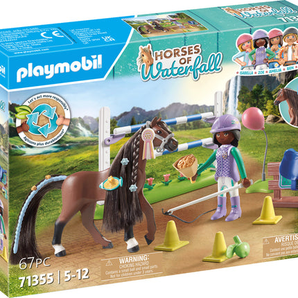 Playmobil Jumping Arena with Zoe and Blaze