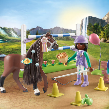 Playmobil Jumping Arena with Zoe and Blaze