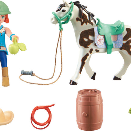 Playmobil Feeding Time with Ellie and Sawdust