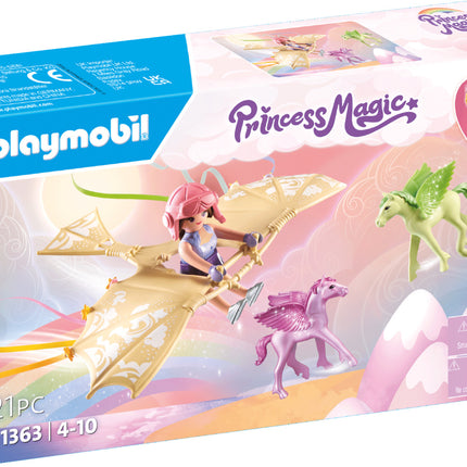 Playmobil Trip with Pegasus Foals in the Clouds