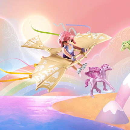 Playmobil Trip with Pegasus Foals in the Clouds
