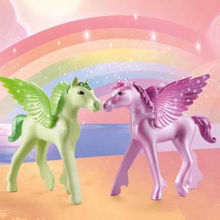Playmobil Trip with Pegasus Foals in the Clouds