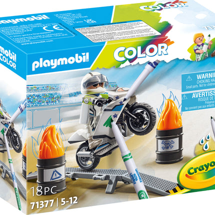 Playmobil Color: Motorbike