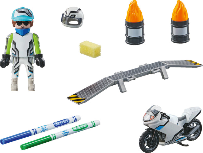 Playmobil Color: Motorbike