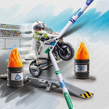 Playmobil Color: Motorbike