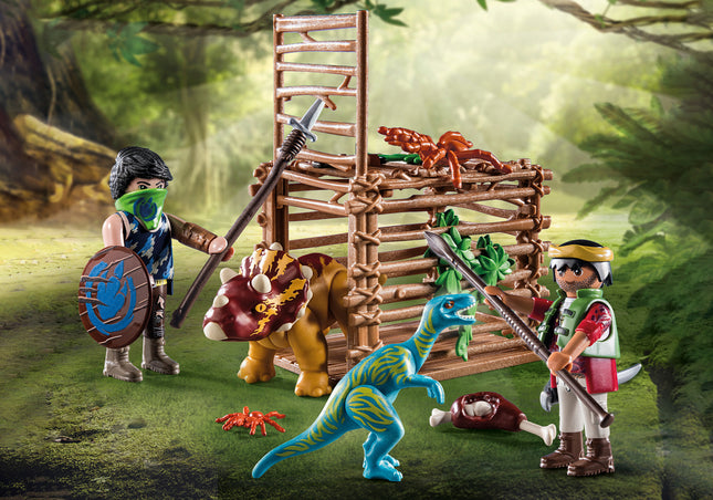 Playmobil Starter Pack Triceratops Release Team