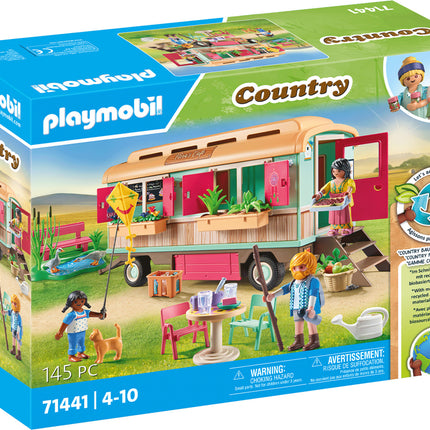 Playmobil Cozy site trailer cafe