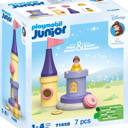 Playmobil Junior & Disney: Belle's Play Tower with Sound
